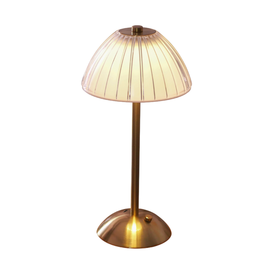Milky White Scandi Chargeable Lamp