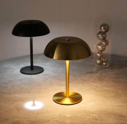 Mushroom Iron Art Table Lamp Bedroom Night Light